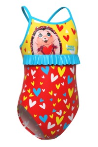 Madwave Детский Купальник Слитный для Девочек Lily O7 M0191 05