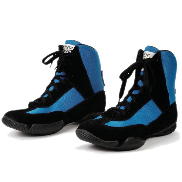Cleto Reyes Boxing Shoes Blue Color 