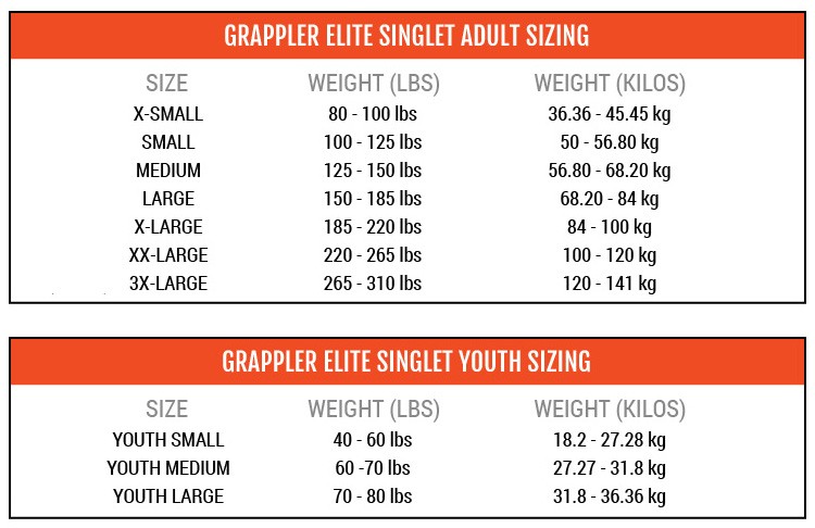 nike youth large size chart