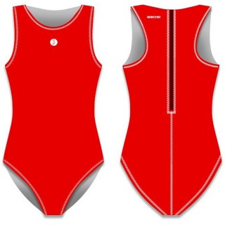 Bbosi 水球泳衣 舒适红 QQXP7