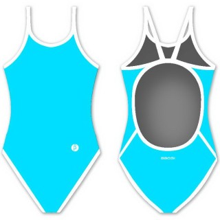 Bbosi 女士细肩带泳衣 基本绿松石 K5Q8H