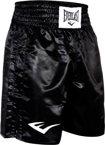 TITLE Edge pantalones cortos de boxeo, negro, L