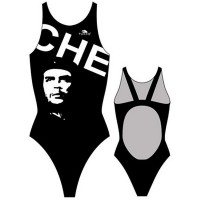 Turbo Swimming Swimsuit Womens Wide Strap Che Guevara 890731