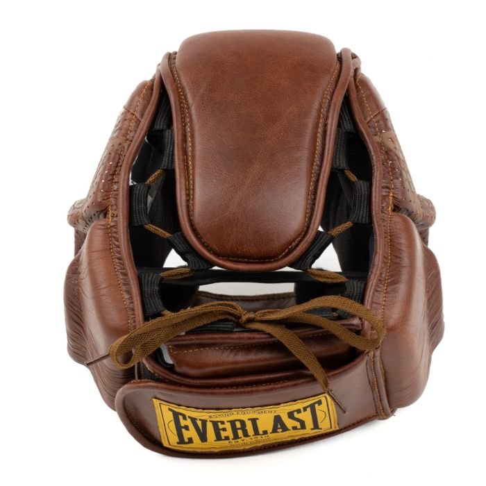 Everlast Boxing Headgear 1910 Pro Brown EBHB