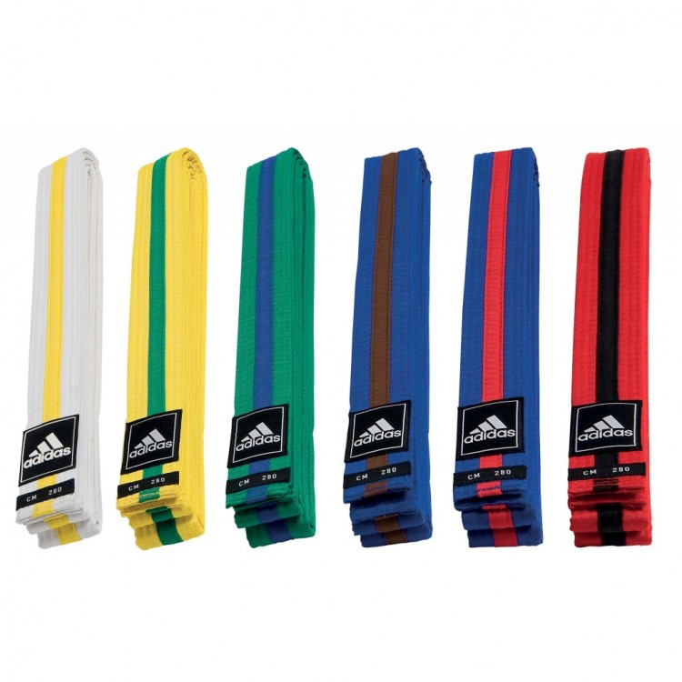 Adidas Belt for Martial Arts Striped adiTB02