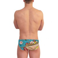 Bbosi 水球泳衣 拉面天空 K3AQH