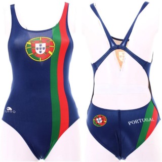 涡轮游泳女式宽肩带泳衣 葡萄牙 893441