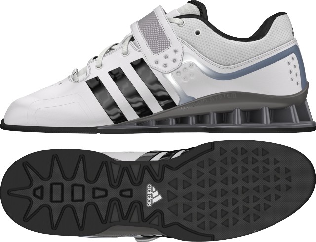 adidas weightlifting shoes white