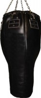 БОЛЬШОЙ ВЗРЫВ - Мешок боксерский, с цепями и кольцом, кожаный (105 см высота, ширина: верх 65 см, низ 44 см)