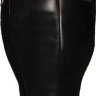 БОЛЬШОЙ ВЗРЫВ - Мешок боксерский, с цепями и кольцом, кожаный (105 см высота, ширина: верх 65 см, низ 44 см)