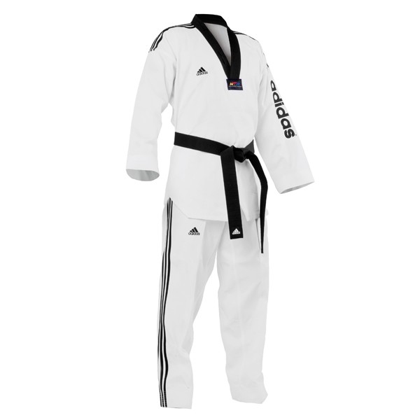 Adidas Taekwondo Kimono Adi-Supermaster 2 WTF adiTSM01-WH-BK