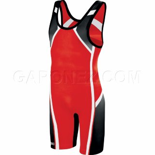 Asics Wrestling Suit Mens Conquest Red Color JT1153-23