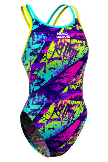 Madwave 泳装女式交叉回 D7 M1462 10