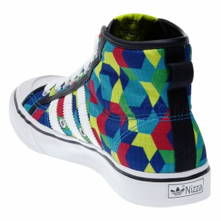 Adidas Originals Обувь Nizza Hi Shoes Зеленый/Синий G12191