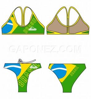 Turbo Спортивное Плавание Бикини Brasil 490642