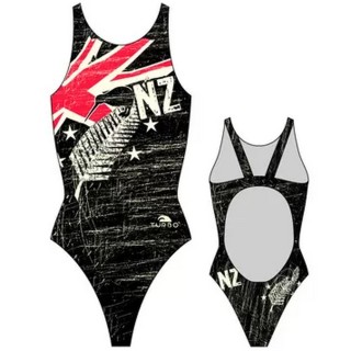 涡轮游泳女式宽肩带泳衣 新西兰复古 898591