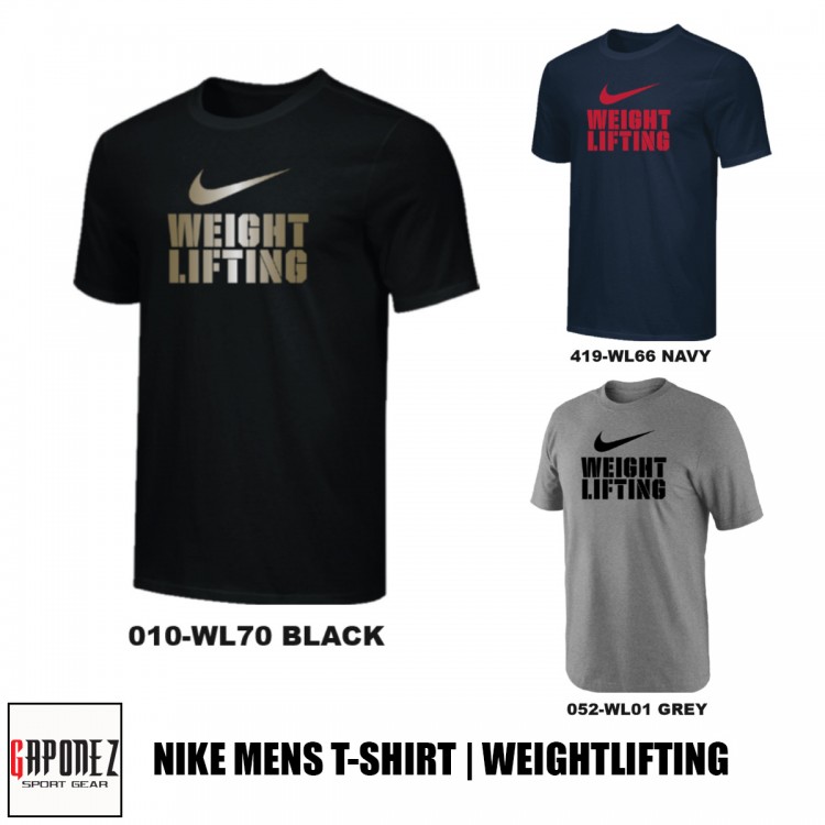 Nike Camiseta SS Levantamiento de Pesas NWTS