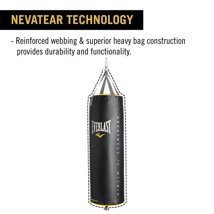 Everlast Boxing Heavy Bag Double-End Nevatear 33x115cm 45kg SH5800WB