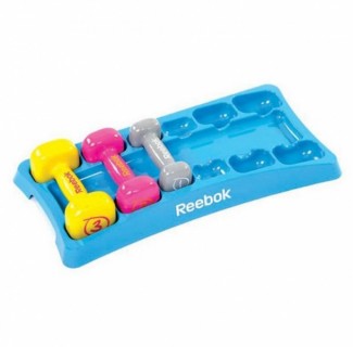Reebok Набор из 6 гантелей (1-3 кг) в футляре RAWT-11056