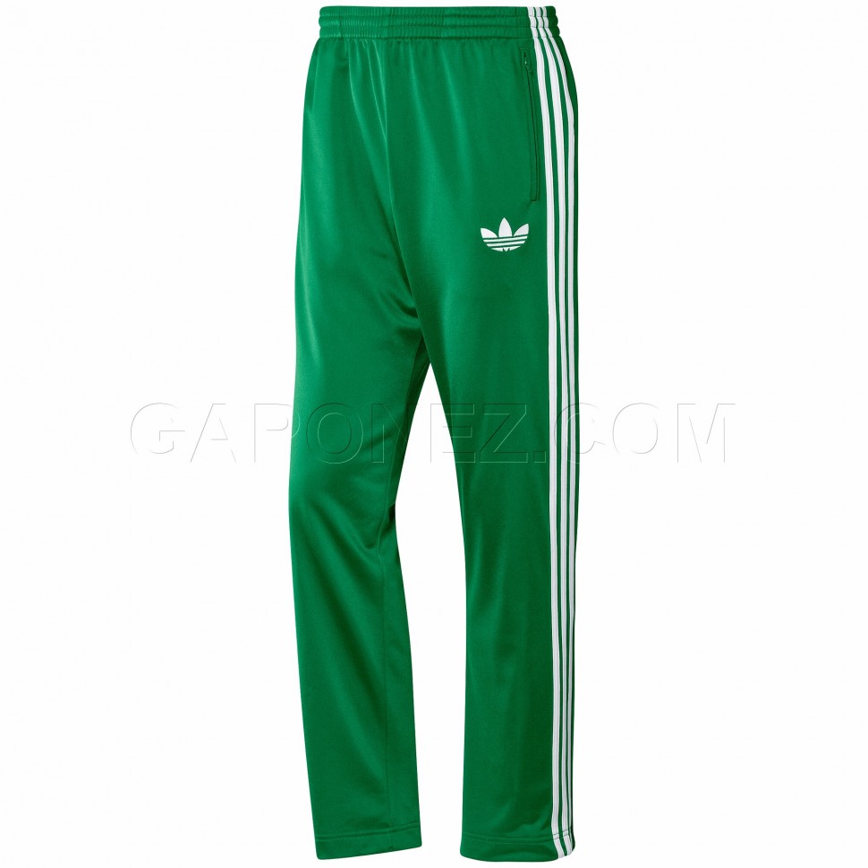 adidas originals track pants green