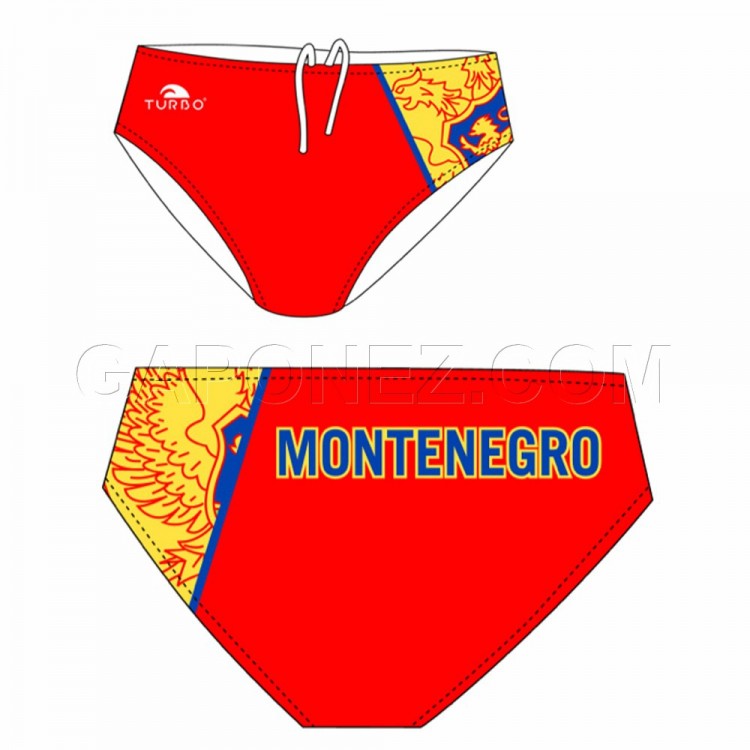 Turbo Water Polo Swimsuit Montenegro National Team 79289