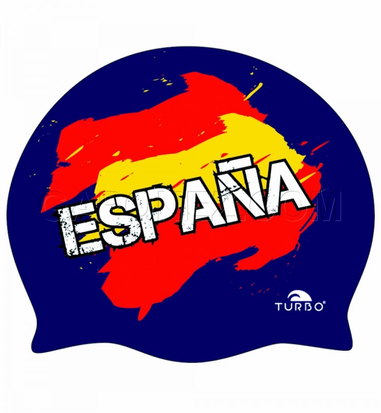 Купить Турбо Шапочка Испания (Силиконовая) Аксессуары для Плавания .
