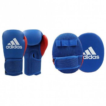 Adidas Boxing Focus Pads and Gloves adiBTKK02 