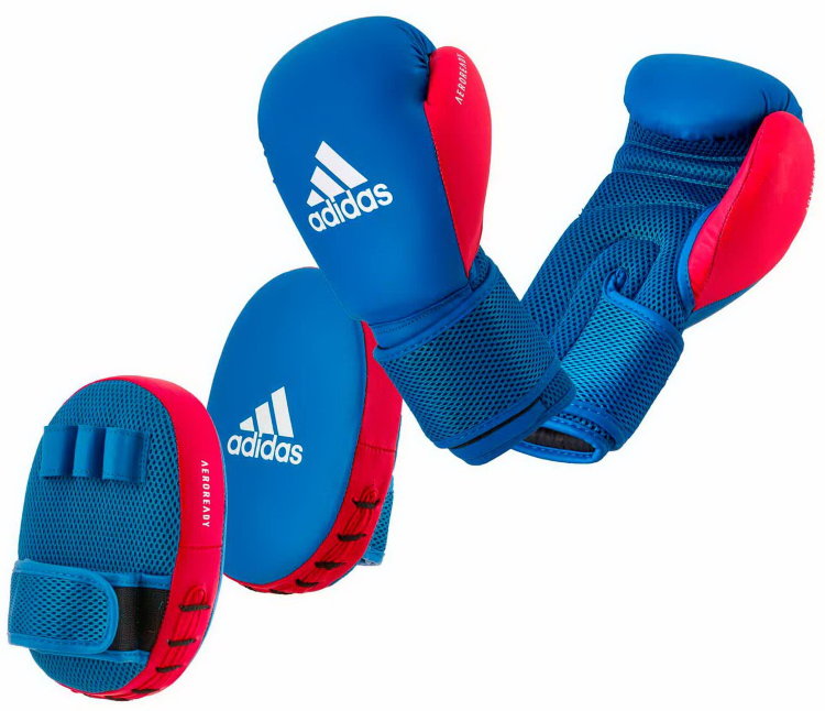 Adidas Boxing Focus Pads and Gloves adiBTKK02