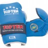Top Ten MMA Перчатки Открытая Ладонь Superfight 3000 ITF Синий Цвет 2052-6