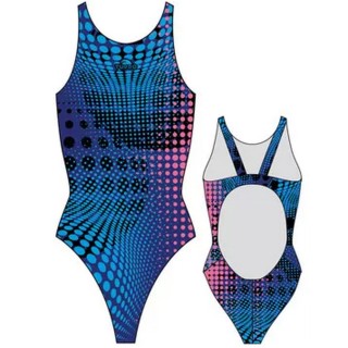 涡轮游泳女式宽肩带泳衣 胡桃木 8300841