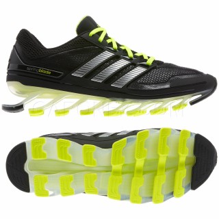 Adidas Легкая Атлетика Обувь Беговая Springblade Черный/Ярко-Желтый Цвет G66970