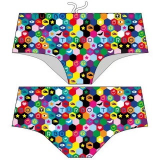 涡轮游泳超级坦克泳衣 六角 7942717