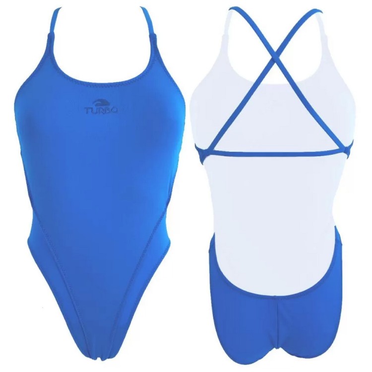 涡轮 女式细肩带游泳衣 巴西式舒适 89098