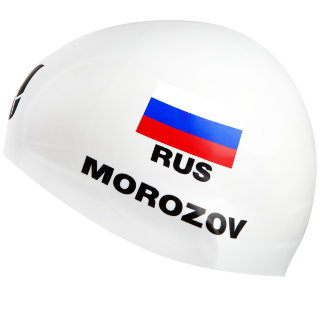 Madwave 游泳硅胶帽赛车莫罗佐夫国际泳联 M0557 22