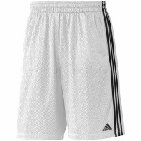 Adidas Баскетбольные Шорты Triple Up 2.0 Цвет Белый/Черный Z23612