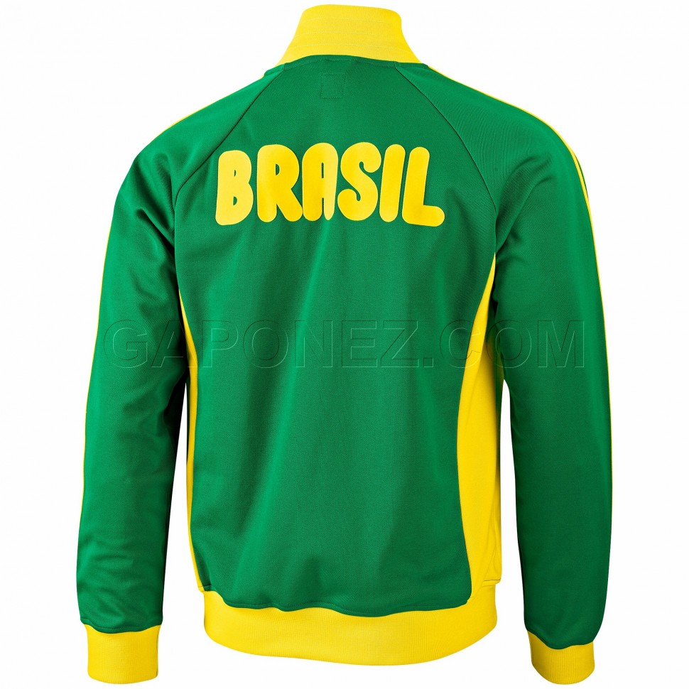 Adidas Brazil Original track jacket Sz. Large L