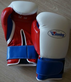 Winning Боксерские Перчатки Липучка под Заказ CO-MS-*00-B WH/RD/BL