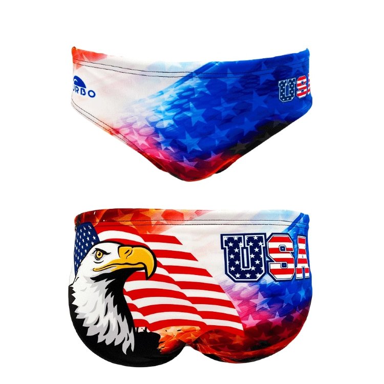 Turbo Water Polo Swimsuit USA One 731098