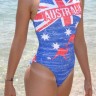 Turbo Swimming Swimsuit Womens Wide Strap Australia Vintage 899061