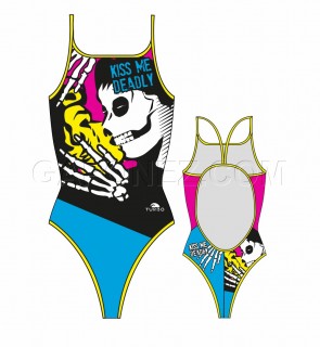 Turbo Спортивное Плавание Купальник Death Kiss 896392