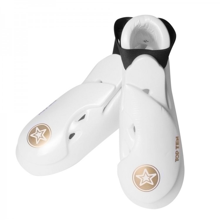 Top Ten Foot Protectors Star White Color 3065-1