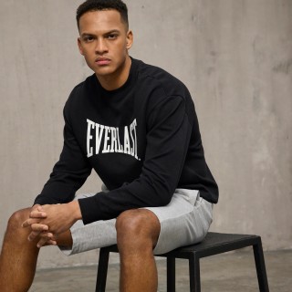Everlast 顶音 传统运动衫 EVSS 2 BK