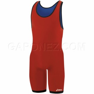 亚瑟士 摔跤服（双面）红/蓝 JT951-2343