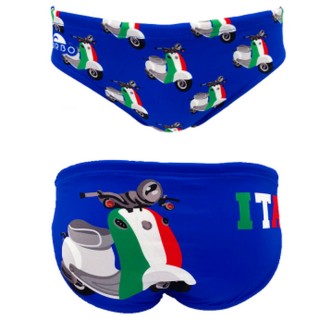 涡轮水球泳衣 摩托蓝光 731188