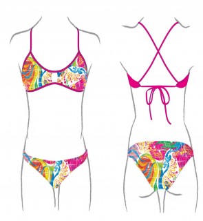 Turbo Спортивное Плавание Бикини Sea Color 4993419