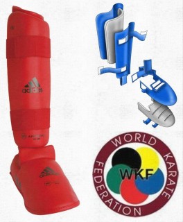 阿迪达斯武术护腿板和护脚板 WKF 661.35