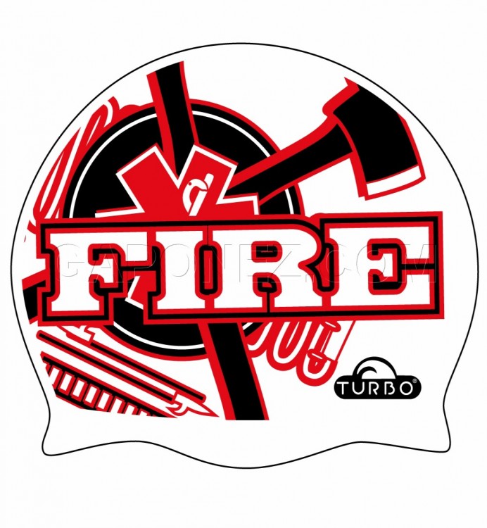 Turbo Gorro de Natación Fuego 9701729-0003