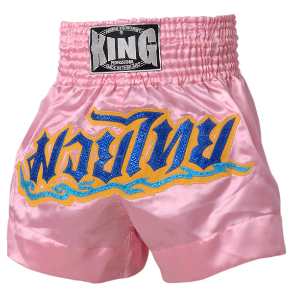 King Pantalones Cortos de Muay Thai KTBSS-001