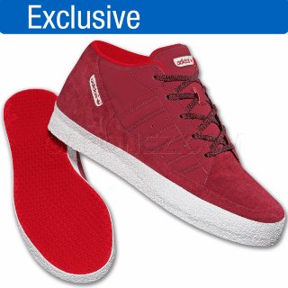 Adidas Originals Обувь Greeley Mid Shoes Бордовый/Алый G09292