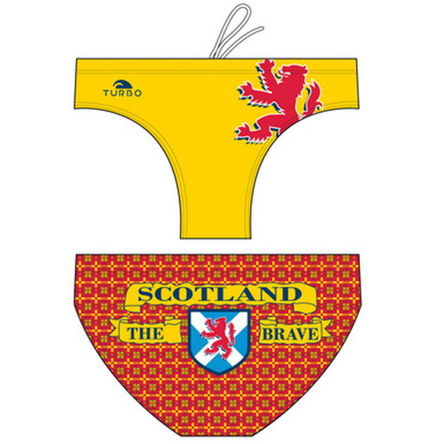 Turbo Water Polo Swimsuit Scotland the Brave 79965
